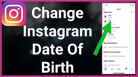 how to change date of birth in tinder